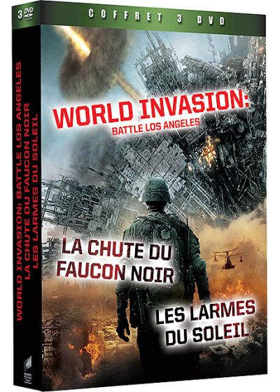 World Invasion: Battle Los Angeles + La chute du faucon noir + Les larmes du soleil (Pack) - DVD