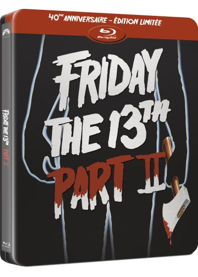Vendredi 13 - Chapitre 2 : Le tueur du vendredi (40ème anniversaire - Édition limitée - Blu-ray - Boîtier SteelBook) - Blu-ray