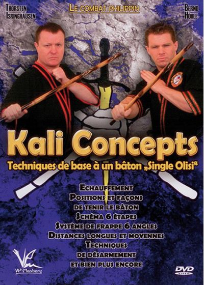 Kali Concepts : techniques de base à un bâton "Single Olisi" - DVD