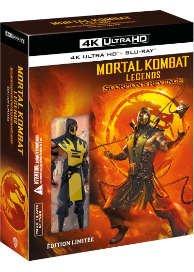 Mortal Kombat Legends : Scorpion's Revenge (Ultimate Edition - 4K Ultra HD + Blu-ray + Figurine) - 4K UHD