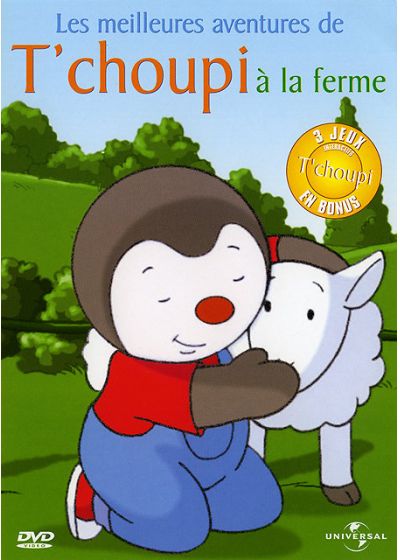 T'choupi - Les meilleures aventures de T'choupi à la ferme - DVD