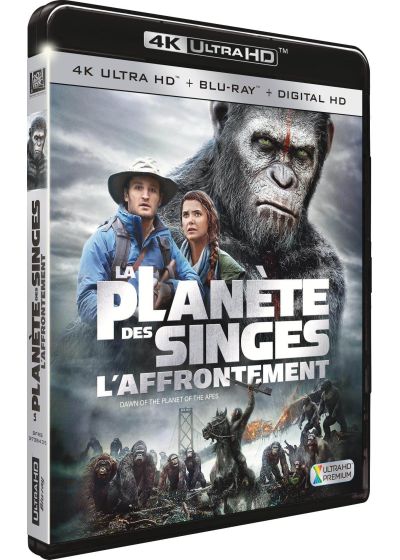 La Planète des Singes : L'Affrontement (4K Ultra HD + Blu-ray + Digital HD) - 4K UHD