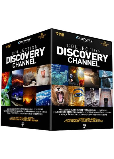 Collection Discovery Channel : L'Univers vu par Stephen Hawking + Toutankhamon + Titanic + Prédateurs + Les Requins + NASA - DVD