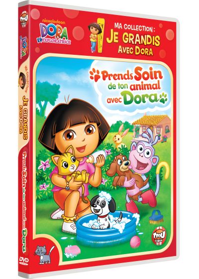 Dora l'exploratrice - Ma collection : Je grandis avec Dora - Prends soin de ton animal avec Dora - DVD