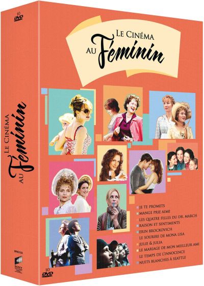 Le Cinéma au féminin - Coffret 10 DVD (Pack) - DVD