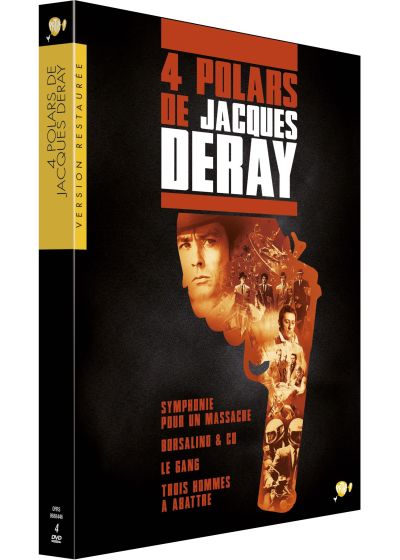 Jacques Deray - 4 films : Symphonie pour un massacre + Borsalino & Co. + Le Gang + Trois hommes à abattre (Édition Limitée) - DVD