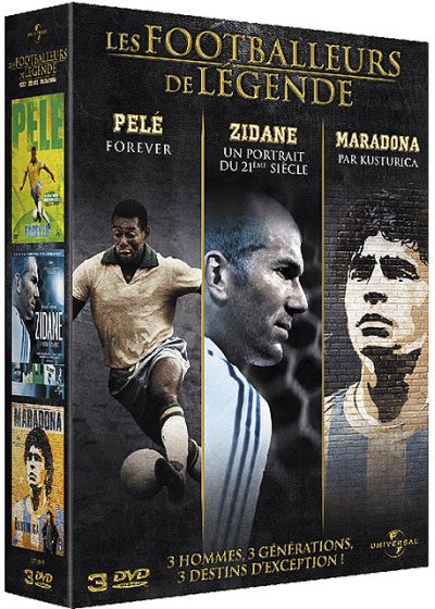 Coffret - Les footballeurs de légende - DVD