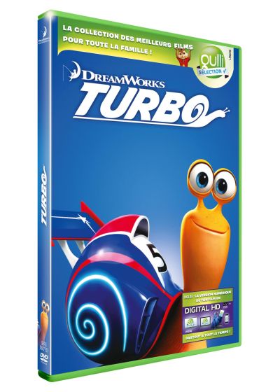 Turbo (DVD + Digital HD) - DVD