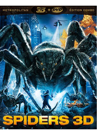 Spiders (Combo Blu-ray 3D + DVD) - Blu-ray 3D