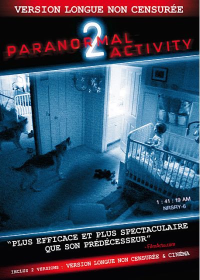 Paranormal Activity 2 (Version longue non censurée) - DVD