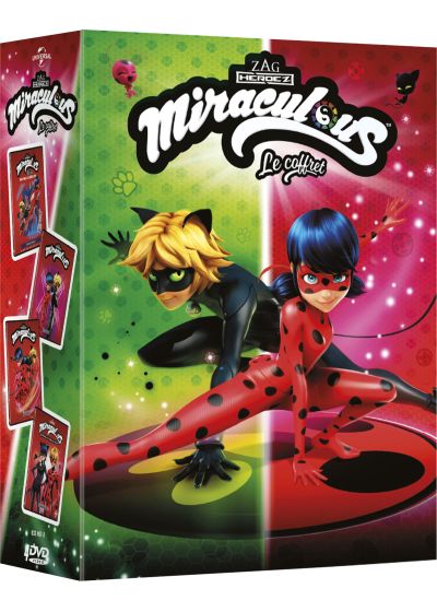 Miraculous - Le Coffret - Volumes 14, 20, 21 + Miraculous World - New York, les héros unis (Pack) - DVD