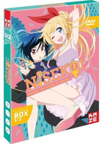 Nisekoi : Amours, mensonges & yakuzas - Saison 2, Box 1/2 - DVD