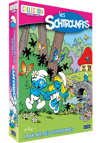 Les Schtroumpfs - Coffret 2 DVD : La Balade des Schtroumpfs - DVD