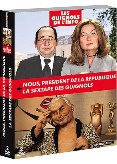Coffret Guignols de l'info - Best of 2010/2012 - La sextape des Guignols + Nous, Président de la République - DVD