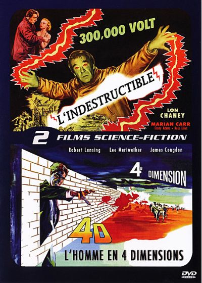 L'Indestructible + L'homme en 4 dimensions - DVD