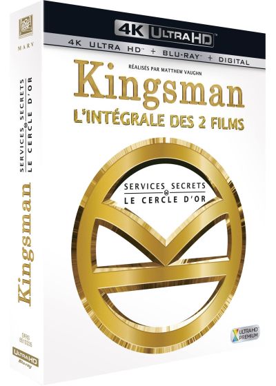Kingsman 1 + 2 (4K Ultra HD) - Blu-ray
