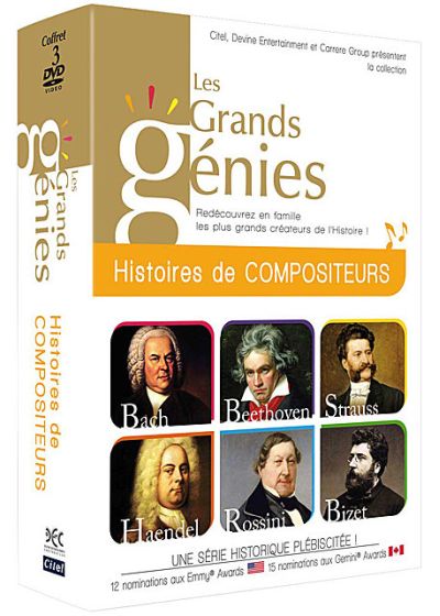 Les Grands génies - Histoires de Compositeurs - DVD