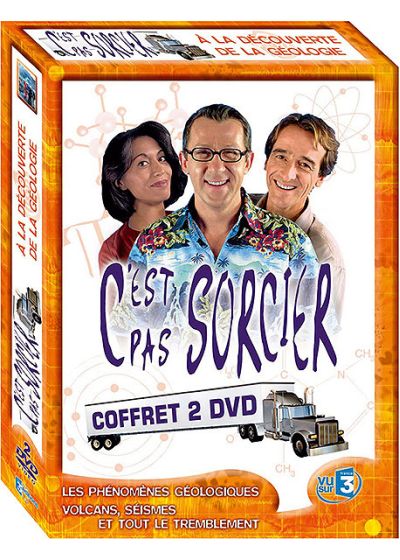 C'est pas sorcier - Coffret À la découverte de la géologie - Phénomènes géologiques + Volcans, séismes et tout le tremblement - DVD