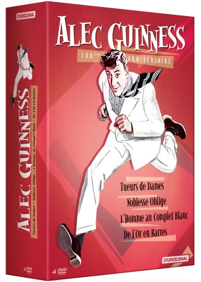 Alec Guinness - 100ème anniversaire - Tueurs de dames + Noblesse oblige + L'homme au complet blanc + De l'or en barres (Pack) - DVD