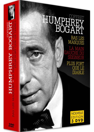 Humphrey Bogart : Bas les masques + La Main gauche du seigneur + Plus fort que le diable (Pack) - DVD