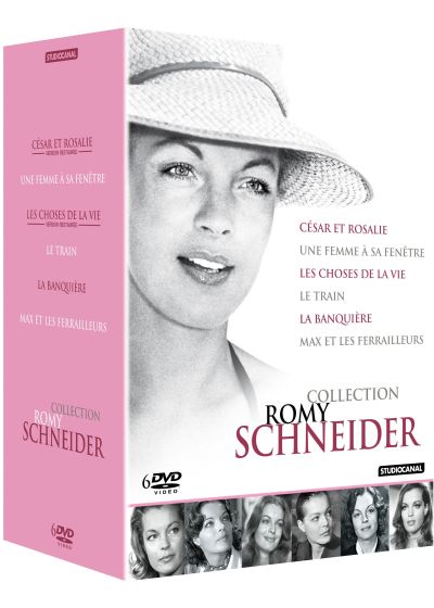 Collection Romy Schneider : César et Rosalie + Une femme à sa fenêtre + Les choses de la vie + Le train + La banquière + Max et les ferrailleurs (Pack) - DVD