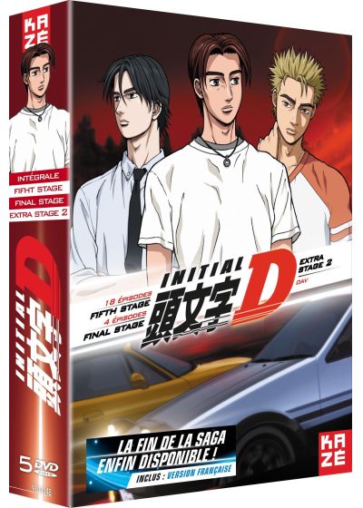 Initial D - Intégrale Extra Stage 2 (OAV) + Fifth + Final Stage - DVD