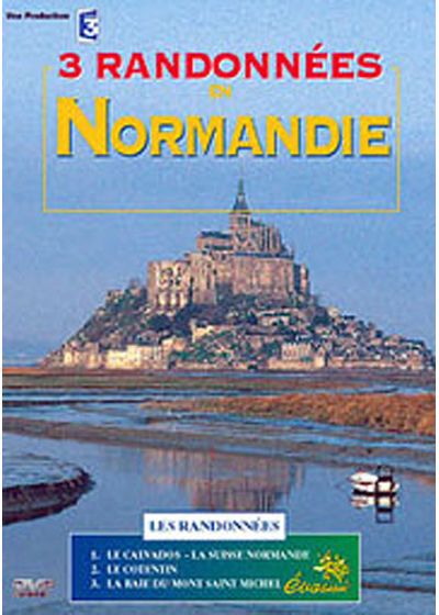 3 randonnées en Normandie - DVD