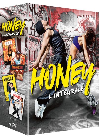 Honey - L'intégrale : Honey + Honey 2: Dance Battle + Honey 3: Dare to Dance + Honey : Rise Up and Dance - DVD