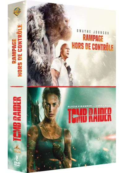 Rampage - Hors de contrôle + Tomb Raider (Pack) - DVD