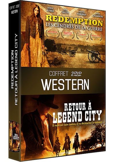 Coffret Western : Redemption - Les cendres de la guerre + Retour à Legend City (Pack) - DVD