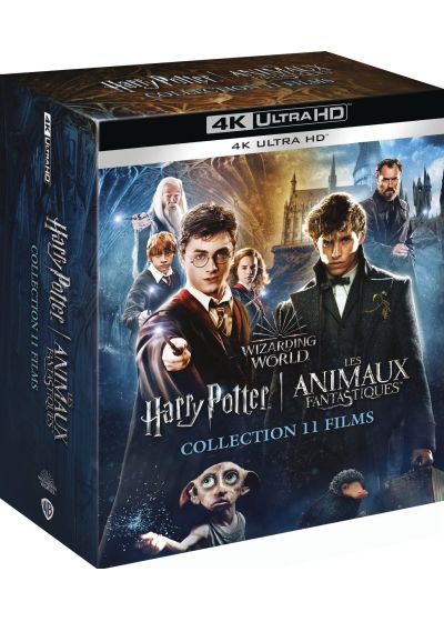 Wizarding World - Harry Potter / Les Animaux fantastiques - L'intégrale coffret 11 films (4K Ultra HD) - 4K UHD
