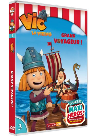 Vic le Viking - Vol. 3 - Grand voyageur ! - DVD