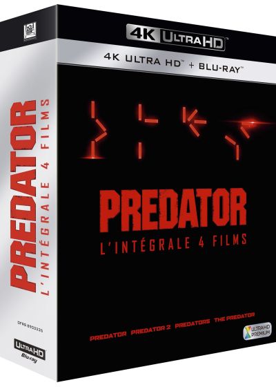 Predator : L'intégrale des 4 Films (4K Ultra HD + Blu-ray) - 4K UHD