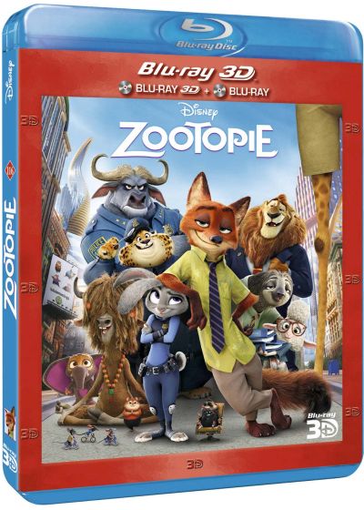 Zootopie (Blu-ray 3D + Blu-ray 2D) - Blu-ray 3D