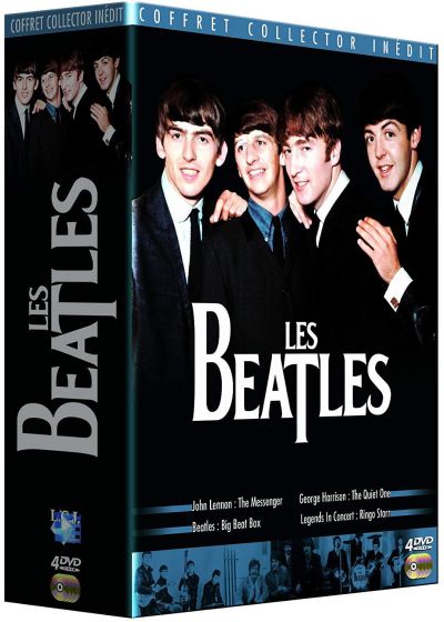 Beatles : John Lennon the Messenger + Beatles : Big Beat Box + George Harrison : The Quiet One + Legends in Concert : Ringo Starr (Pack) - DVD