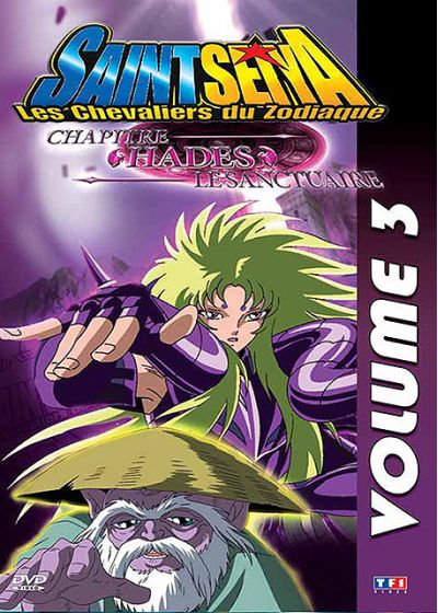 Saint Seiya - Les chevaliers du Zodiaque - Chapitre Hadès, le Sanctuaire - Volume 3 - DVD