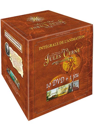 Jules Verne : L'intégrale de l'animation - Coffret 10 DVD + 1 jeu (Édition Limitée) - DVD
