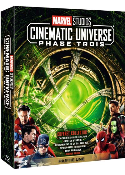 Marvel Studios Cinematic Universe : Phase 3.1 - 5 films - Blu-ray
