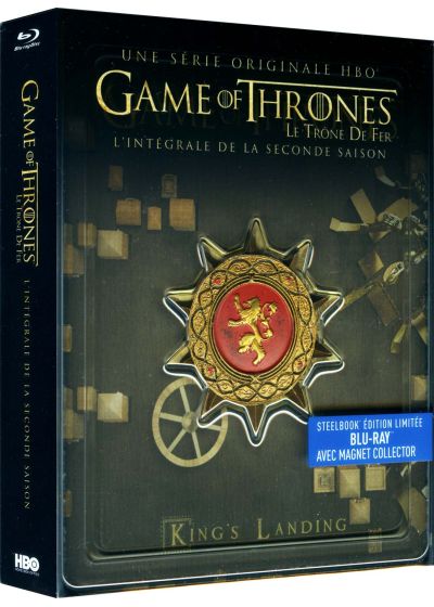 Game of Thrones (Le Trône de Fer) - Saison 2 (SteelBook édition limitée - Blu-ray + Magnet Collector) - Blu-ray