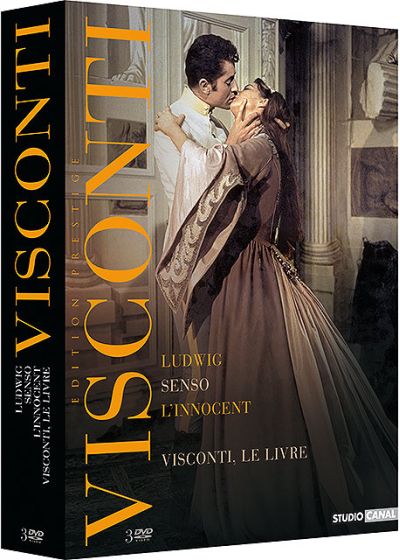Luchino Visconti - Senso + Ludwig, le crépuscule des dieux + L'innocent (Édition Prestige) - DVD