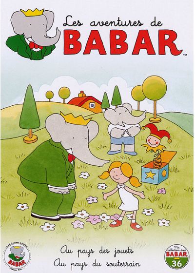 Les Aventures de Babar - 36 - Au pays des jouets + Au pays du souterrain - DVD