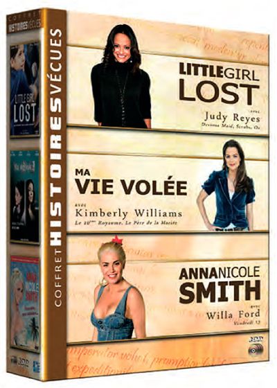Coffret Histoires vécues : Little Girl Lost + Ma vie volée + Anna Nicole Smith (Pack) - DVD