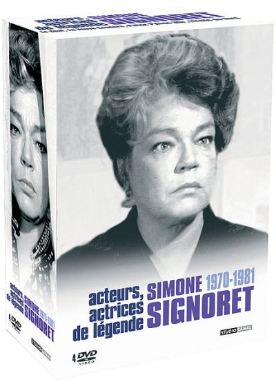 Simone Signoret - 1970-1981 : Le chat + La veuve Couderc + Police Python 357 + L'Étoile du Nord - DVD