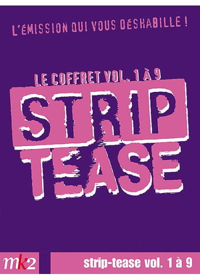 Strip-tease, le magazine qui déshabille la société - Le coffret vol. 1 à 9 - DVD