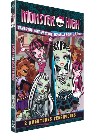 Monster High Fang-tastic : Semestre horrifrayant + Nouvelle Goule à l'école - DVD