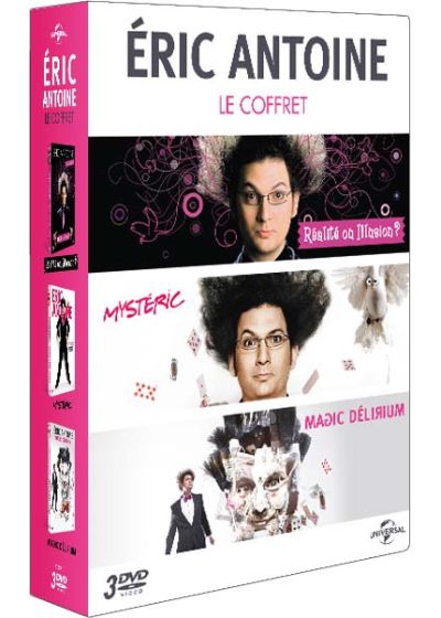 Éric Antoine, le coffret : Magic Déirium + Mystéric + Réalité ou illusion ? - DVD
