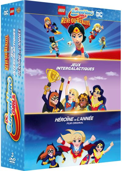 DC Super Hero Girls - Coffret 3 DVD (Pack) - DVD