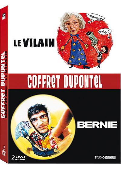Coffret Dupontel - Le Vilain + Bernie (Pack) - DVD