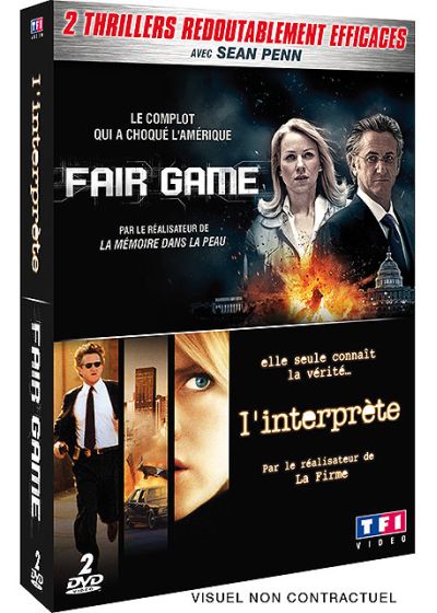 Sean Penn - Coffret - Fair Game + L'interprète (Pack) - DVD