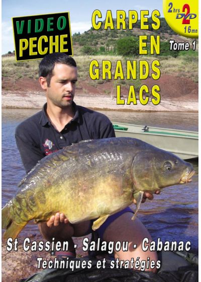 Carpes en grands lacs : St Cassien - Salagou - Cabanac avec Nicolas Migeon - DVD